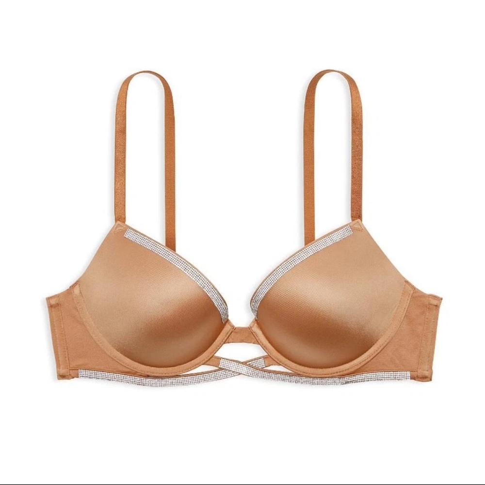 Victoria's Secret Very Sexy Shine Cradle Push-Up Bra Sz 32B